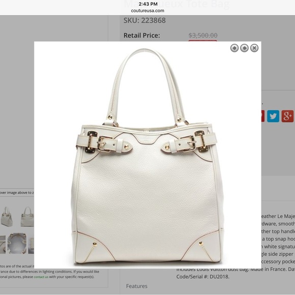 Louis Vuitton Suhali Majesteaux tote - Picture 12 of 14